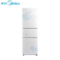 美的（Midea）206升三门冰箱 节能静音 BCD-206TM(E)（悦动白）