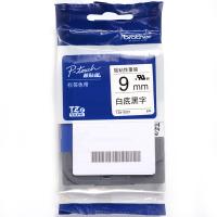 兄弟（brother） TZe-S221 兄弟TZe-S221 9mm强粘性白底黑字标签色带(适用所有PT系列)