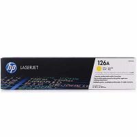 惠普（HP）CE312A 黄色硒鼓 126A系列 1000页打印量 适用机型：LaserJet CP1025/M175a/M175nw/M275 单支装