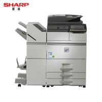 夏普A3黑白复印机MX-B6581D+RB26+FN35(含双面输稿器+鞍式装订）（否 黑白 A3）