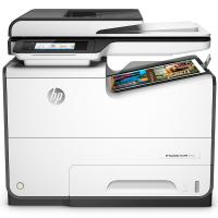 惠普 HP 577DW PageWidePro 彩色喷墨一体机 A4幅面 打印 复印 扫描 传真 自动双面 无线打印 白色