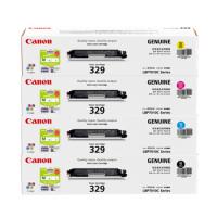 佳能（Canon）CRG-329 原装硒鼓（适用于LBP7010C/LBP7018C） 佳能原装CRG-329粉盒四色套装