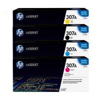 惠普（HP）CE740A 307A 惠普打印机硒鼓 307a 适用5225 5225dn 5225n CE740A-743A（四色套装）