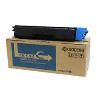 京瓷（KYOCERA） TK-593C 碳粉 青色 （适用于FS-C2160MFP/2126MFP/C5252DN）