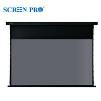 锐普 WT61208KJ 120寸 16:10 纯平铝合金外壳电动拉线幕 长焦抗光幕面