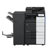 柯尼卡美能达 KONICA MINOLTA bizhub C450i A3彩色多功能一体机标配 排纸处理器 打孔组件 传送单元 预装系统软件 传真组件 原装工作台
