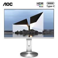 AOC 27英寸 AH-IPS广视角 75Hz HDR Mode Type-C接口 办公节能 低蓝光不闪 旋转升降电脑显示器 I2790PC