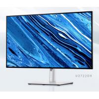 戴尔（DELL）2K U2722DX 27英寸 IPS Type-C 影院级显色 防蓝光屏 旋转升降支架 四边微边框 电脑显示器