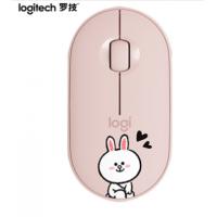 罗技（Logitech）Pebble无线蓝牙鼠标 LINE FRIENDS系列-可妮兔