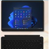微软Surface Pro 8 石墨灰+典雅黑键盘盖 i5 8G+256G 二合一平板电脑 13英寸窄边框触控屏