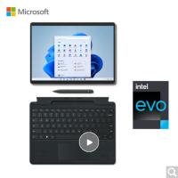 微软Surface Pro 8 i5 8G+512G 二合一平板笔记本电脑 亮铂金+典雅黑触控笔键盘盖 13英寸高刷触控屏