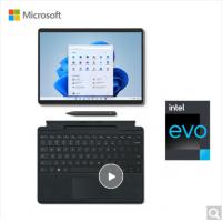 微软Surface Pro 8 i7 32G+1T 二合一平板笔记本电脑 亮铂金+典雅黑触控笔键盘盖 13英寸高刷触控屏