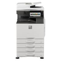 夏普(Sharp) MX-B5053R 双面输稿器+四纸盒 A3黑白激光多功能一体机 白色(单位：台)